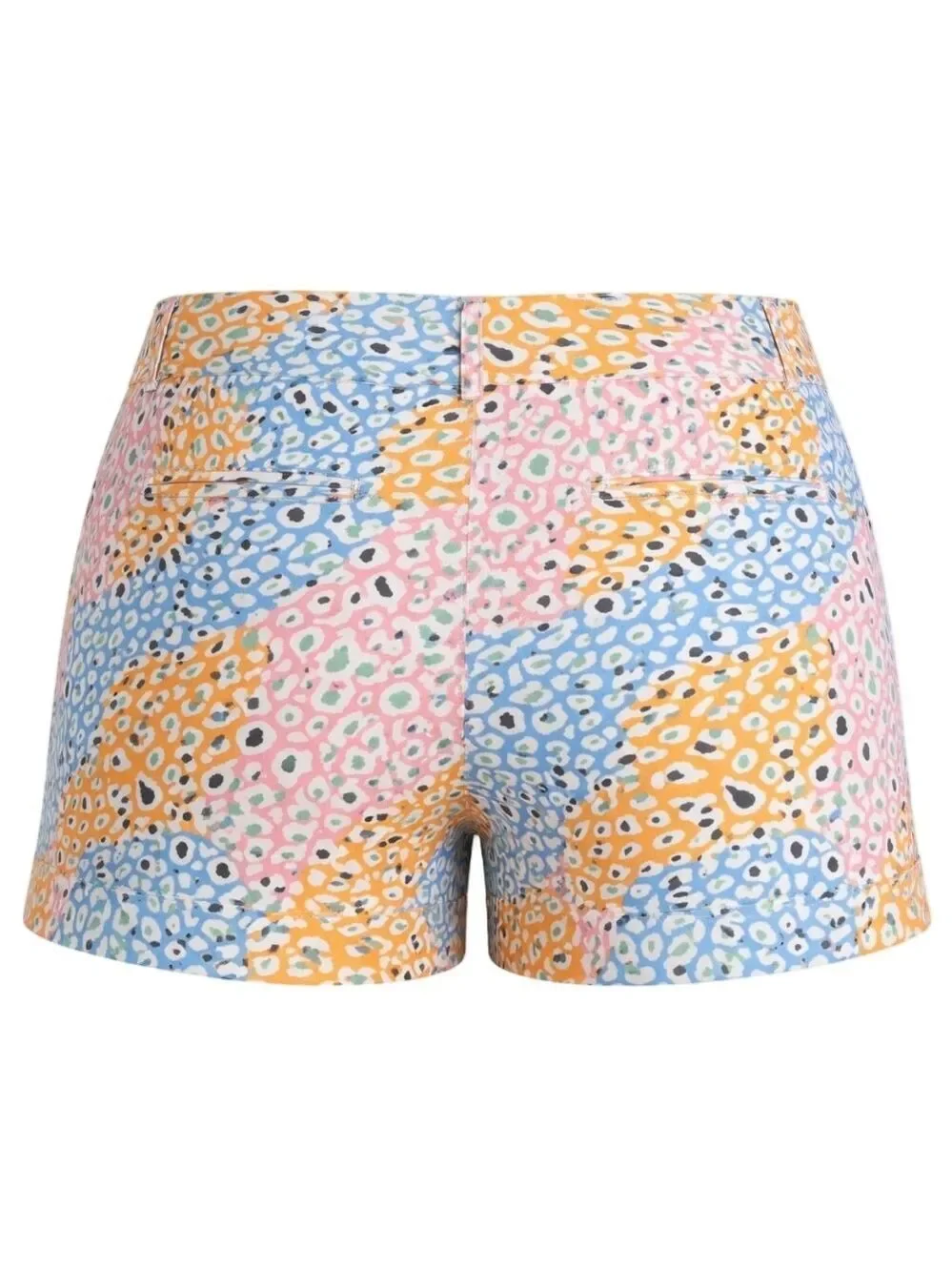 Jade Melody Tam Judy Shorts Sea Blue Motif Size 6 NWOT Bold Print Summer
